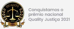 Conquistamos o prêmio nacional Quality Justiça por nossa atuação jurídica, para uma nação mais justa e perfeita